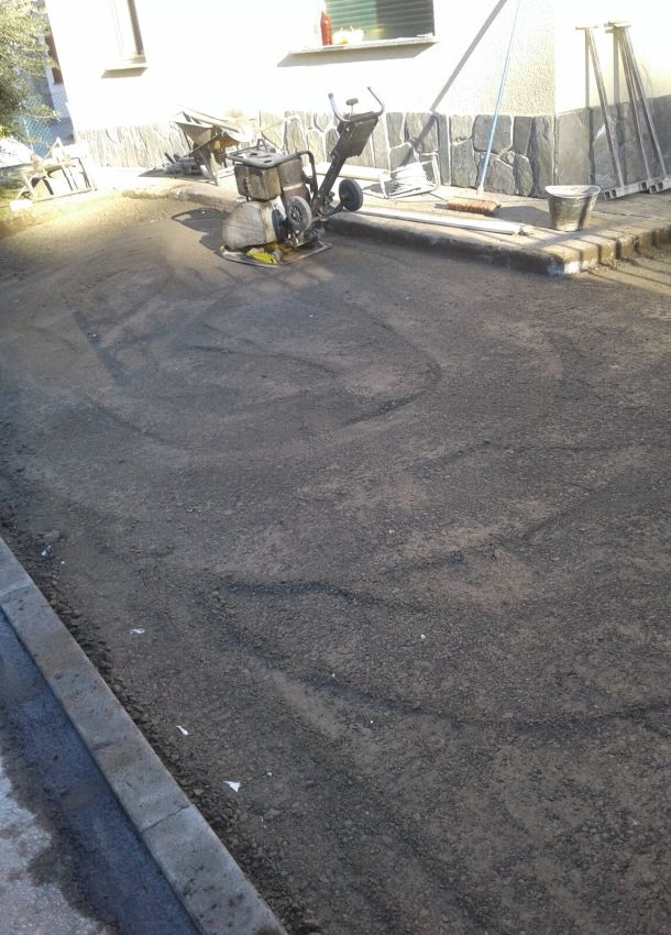 scarifica e compattazione fondo