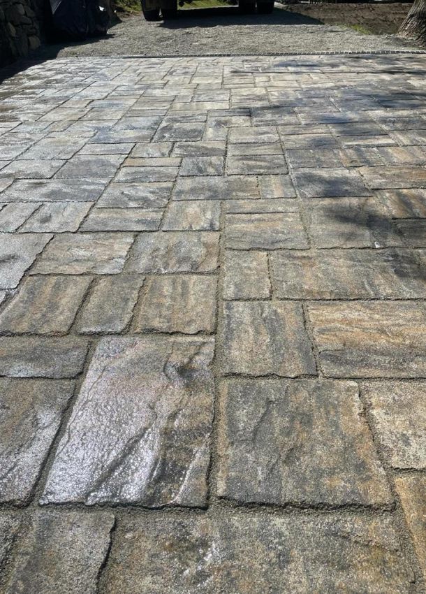 pavimentazione stuccatura con sabbia speciale