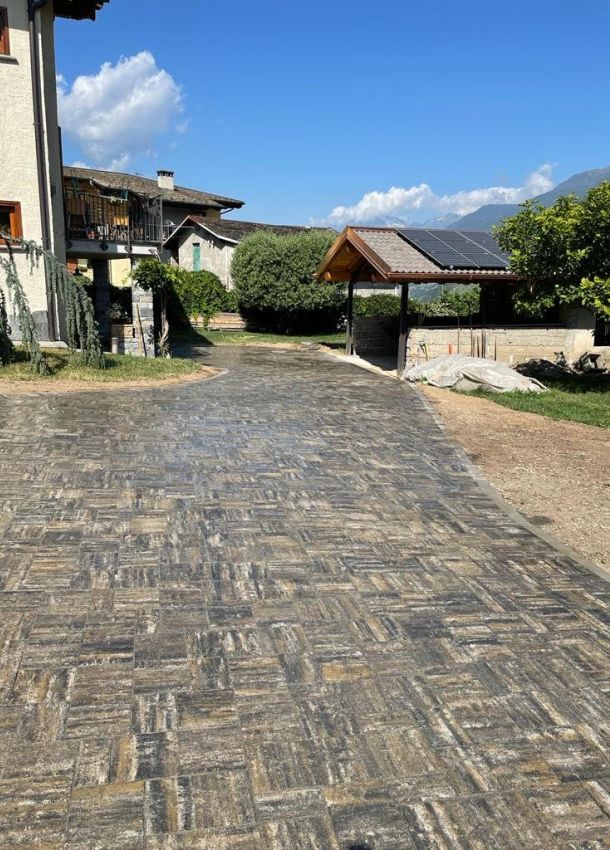 pavimentazione abitazione privata