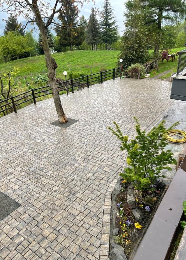 Pavimentazione abitazione privata