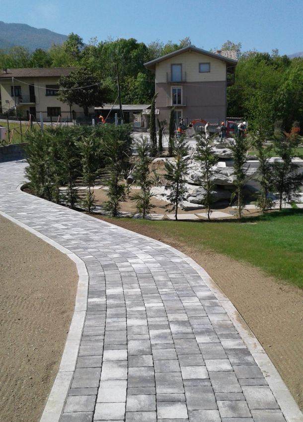 Pavimentazione vialetto